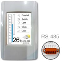 ICP Compact Touch Screen Controller, w/TFT Color Touch, Support Modbus RTU