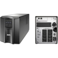 American Power Conversion (APC) UPS, 230 VAC, 980 W, 1500 VA, (8) C13 Out, IEC-320 C14 In, 6.7 min. Backup