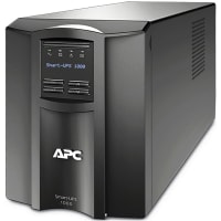 American Power Conversion (APC) UPS, 230 VAC, 670 W, 1000 VA, (8) C13 Out, IEC-320 C14 In, 6.1 min. Backup