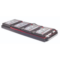 American Power Conversion (APC) Battery, Rechargeable, Rectangular, Lead Acid, 84Ah, Connector, UPS, RBC Series