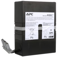 American Power Conversion (APC) Battery, Rechargeable, Rectangular, Lead Acid, 164Ah, Connector, UPS, RBC Series