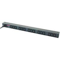 American Power Conversion (APC) Power Strip, Basic, 15 Outlets, Rack Mnt, Cur-Rtg 10A, 6.5ft. Cord, Pwr-Rtg 2300VA