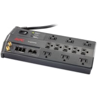 American Power Conversion (APC) SURGE STRIP, 11 OUTLETS WITH TEL2/SPLITTER, COAX, ETHERNET JACKS, 120V