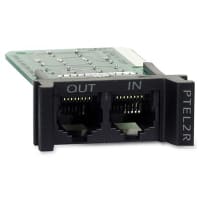 American Power Conversion (APC) REPLACEABLE, RACKMOUNT, 1U, 2 LINE TELCO SURGE PROTECTION MODULE