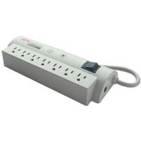 American Power Conversion (APC) Surge Suppressor, 7, 15 A, 120 V, 50/60 Hz, 2 in. H x 4.25 in. W x 10.50 in. D