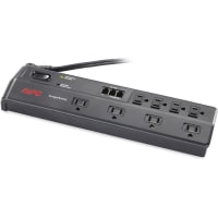 American Power Conversion (APC) APC Home Office SurgeArrest 8 Outlet with Phone (Splitter) Protection, 120V