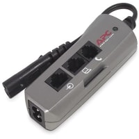 American Power Conversion (APC) APC Notebook Surge Protector for AC, phone and network lines, 2 pin connection