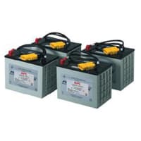 American Power Conversion (APC) Battery, Rechargeable, Rectangular, Lead Acid, Connector, UPS, RBC Series