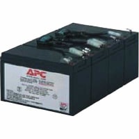 American Power Conversion (APC) Battery, Lead-Acid, 3.80 in. (Max.) H x 10.20 in. (Max.) W x 5.90 in. (Max.) D