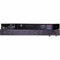 American Power Conversion (APC) Rack ATS, 15A, 100/120V, (2)5-15 in, (8)5-15 Out, 8ft Cord