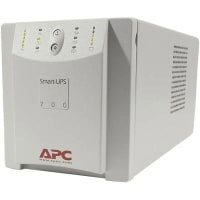 American Power Conversion (APC) UPS, 120 VAC, 450 W, 700 VA, (4) 5-15R Out, NEMA 5-15P In, 5.8 min. Backup