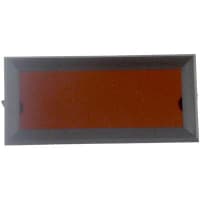 IEE DMH SERIES BEZEL/FILTER, PLEXIGLASS LENS