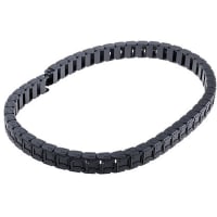 igus 7, e-chain Black Igumid G Chain Trunking, W27mmxD15mm, L1m, 38mm MinBend Radius