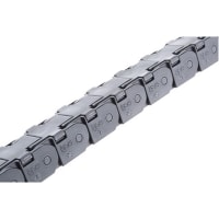 igus 15, e-chain Black Igumid G Chain Trunking, W36mmxD24mm, L1m, 48mm MinBend Radius