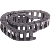 igus E14, e-chain Black Igumid NB Chain Trunking, W50mmxD25mm, L1m, 48mm MinBend Radius