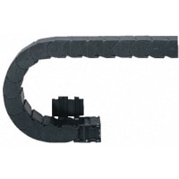 igus 157, e-chain Black Igumid G Chain Trunking, W66mmxD50mm, L1m, 100mm MinBend Radius