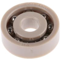 igus Plastic Deep Groove Ball Bearing BB-626-A500-70-ES 6mm I.D, 19mm O.D