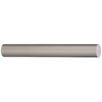 igus 400mm Long Aluminium Round Shaft, 8mm Shaft Diam., Hardness 75HB, h8 Tolerance