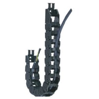 igus E08, e-chain Black Igumid NB Chain Trunking, W40mmxD19.3, L1m, 28mm MinBend Radius