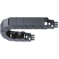 igus E2 Closed chain trunking 20x25mm R125mm