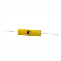 Illinois Capacitor - A Brand of Cornell Dubilier Capacitor, Metallized Polypropylene Film, Axial Leads, 0.1uF, 630VDC, 250VAC