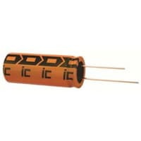 Illinois Capacitor - A Brand of Cornell Dubilier Capacitor, Cap 100 uF, Tol 20%, Vol-Rtg 63 VDC, Radial, 10x12.5, ESR 1.4921 Ohms