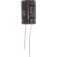 Illinois Capacitor - A Brand of Cornell Dubilier Capacitor, Al Electrolytic, 35 WVDC, +/- 20, Radial Leaded, 0.12 at 120 Hz