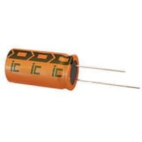 Illinois Capacitor - A Brand of Cornell Dubilier Capacitor, Al Electrolytic, 50 WVDC, +/- 20% @ 120Hz, 20 C, Radial Leaded