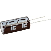 Illinois Capacitor - A Brand of Cornell Dubilier Capacitor, Al Electrolytic, Cap 1500 uF, Tol 20%, Vol-Rtg 50 VDC, Radial, 16x35.5mm