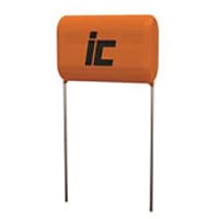 Illinois Capacitor - A Brand of Cornell Dubilier Capacitor, Polyester Film, 2.2 uF, 250 WVDC, 10% at 1 kHz, 25C, Radial Leaded