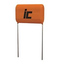 Illinois Capacitor - A Brand of Cornell Dubilier Capacitor, Polyester Film, 0.22 uF, 400 WVDC/200 VAC, +/- 10, Radial Leaded