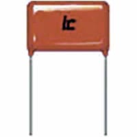 Illinois Capacitor - A Brand of Cornell Dubilier Capacitor, Polyester Film, 1 uF, 250 WVDC, +/- 10% @ 1 kHz, +25 C, Radial Leaded