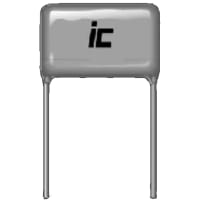 Illinois Capacitor - A Brand of Cornell Dubilier Capacitor, Polyester Metallized, Cap 0.68uF, Tol 10%, 250 VDC, Radial