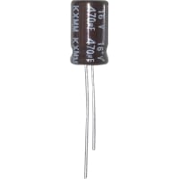 Illinois Capacitor - A Brand of Cornell Dubilier Capacitor, Al Electrolytic, 16 WVDC, +/- 20, Radial Leaded, 0.16 at 120 Hz