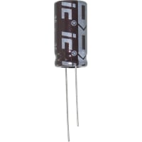 Illinois Capacitor - A Brand of Cornell Dubilier Capacitor, Al Electrolytic, 25 WVDC, +/- 20, Radial Leaded, 0.16 at 120 Hz