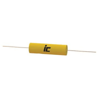 Illinois Capacitor - A Brand of Cornell Dubilier Capacitor, Metallized Polyester, 0.47 uF, 100 WVDC, +/-10%, Axial Leaded