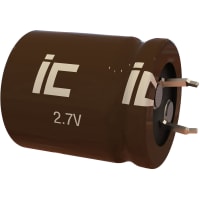 Illinois Capacitor - A Brand of Cornell Dubilier Supercap, 470F 2.7V 35x60mm LS=22.5mm Radial