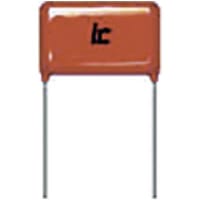 Illinois Capacitor - A Brand of Cornell Dubilier Capacitor, Polyester Film, 1 uF, 100 WVDC, +/- 10% @ 1 kHz, +25 C, Radial Leaded