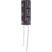 Illinois Capacitor - A Brand of Cornell Dubilier Capacitor, Al Electrolytic, 10 WVDC, +/- 20, Radial Leaded, 0.21 at 120 Hz