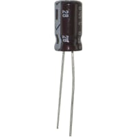 Illinois Capacitor - A Brand of Cornell Dubilier Capacitor, Al Electrolytic, 10 WVDC, +/-20, Radial Leaded, 0.2 at 120 Hz, -55 C