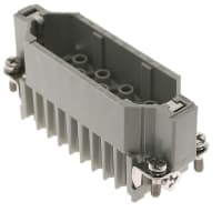 ILME CD series, Male Rectangular Insert, size 66.16, 25 pin, 10 amp, Crimp