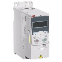 ABB Drives Machinery Drive, 3-Phase, 0.5HP, 240VAC, R0 Frame, IP20, AdvancedPanel, ACS356