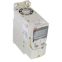 ABB Drives Machinery Drive, 3-Phase, 1HP, 480VAC, R0 Frame, IP20, Advanced Panel, ACS356