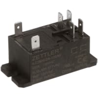 American Zettler, Inc. Relay Power Miniature, 40A, DPST 120 VAC, 2 Form A, Series AZ2800