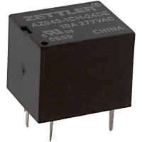 American Zettler, Inc. Relay, E-Mech, Gen Purp, SPDT, Cur-Rtg 15/7AAC/ADC, Ctrl-V 24DC, Vol-Rtg 300/30AC/DC