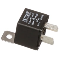 American Zettler, Inc. Mini-Iso Automotive Relay, SPST-NO, 40A, 24VDC, QC Tab Terminal, AZ9731 Series