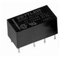 American Zettler, Inc. Relay, 2 A (Switched), 3 A (Carry), 2 A, 1 A (UL Listed), 24 VDC, Polarized DIP