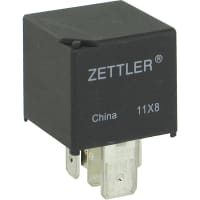 American Zettler, Inc. RELAY AUTOMOTIVE MINI-ISO 80A SPDT 12VDC 1 FORM C SEALED