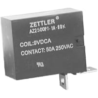 American Zettler, Inc. RELAY; POWER; LATCHING; 60A; SPST; 6VDC; 1 FORM A; SEALED; DUAL COIL