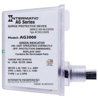 Intermatic AC SURGE: 120/240V sngle phse Type 1/2-SPD ANSI/UL1449 3rd Edition. CSA